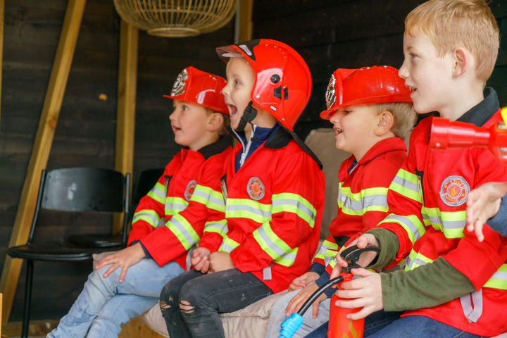 Brandweerfeestje thuis